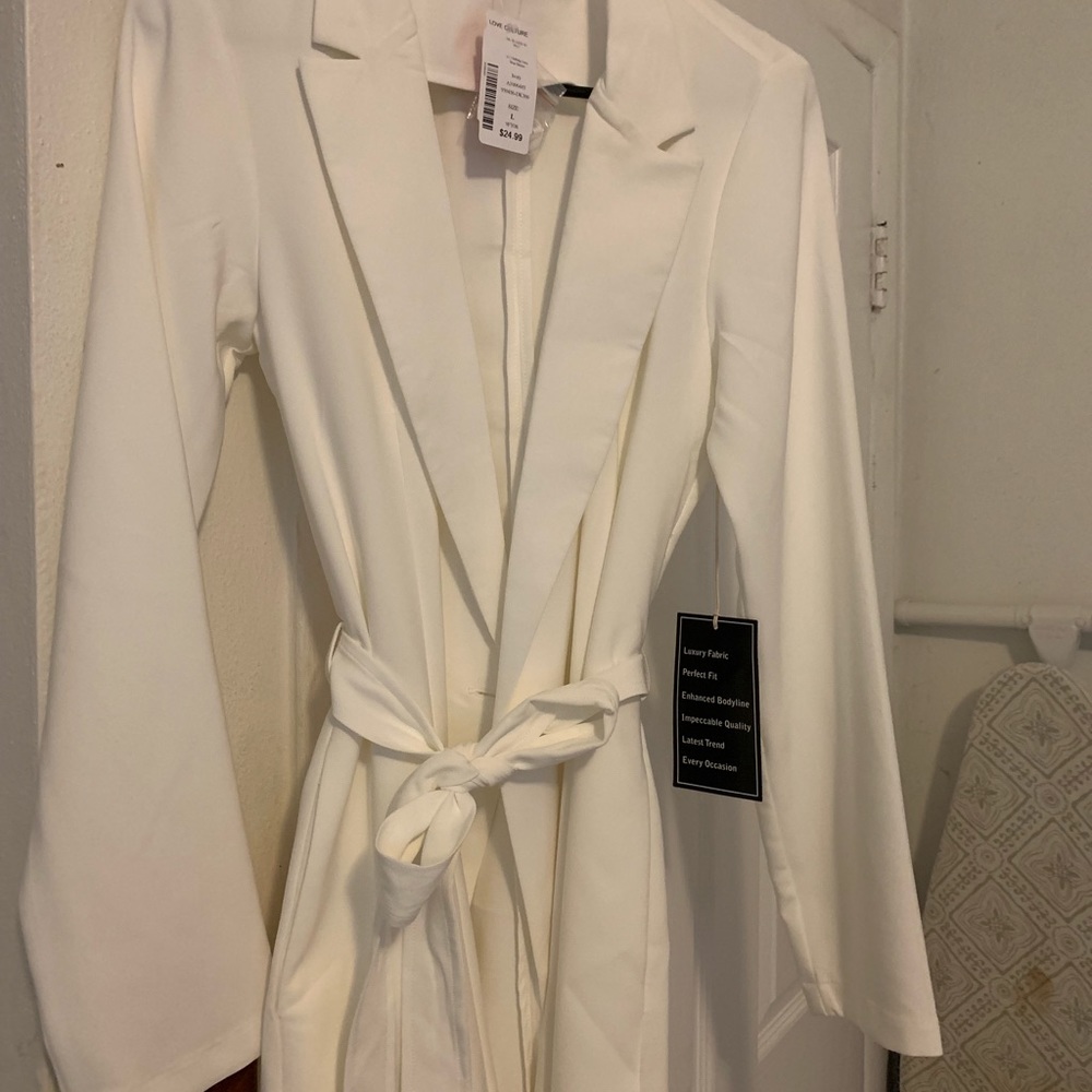 White long jacket